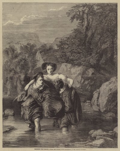 Crossing the Brook by William Mulready
